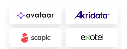 Avataar, Akridata, Scapic, Exotel